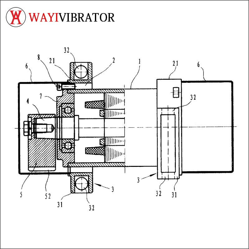 Self-Fan-Cooled Vibrating Motor Compact Size, High Excitation Force Long Lasting Reliability.jpg