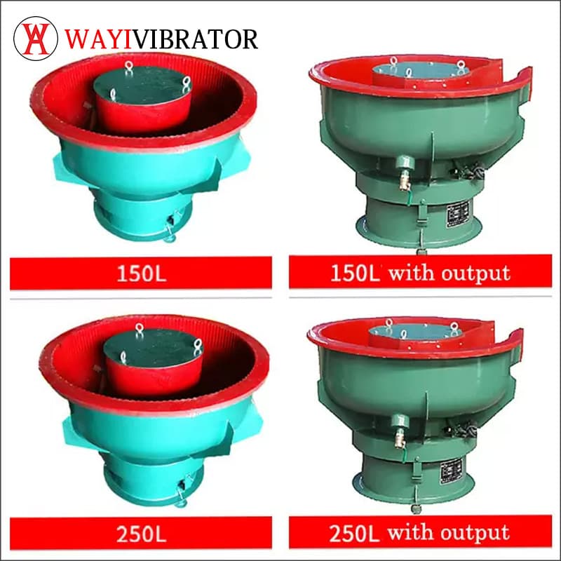 Vertical vibration polishing machine for industrial automation instrument industry