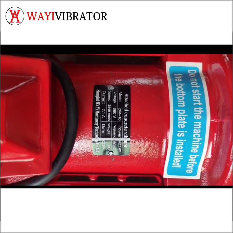 ZW-1 vibrating motor for concrete table