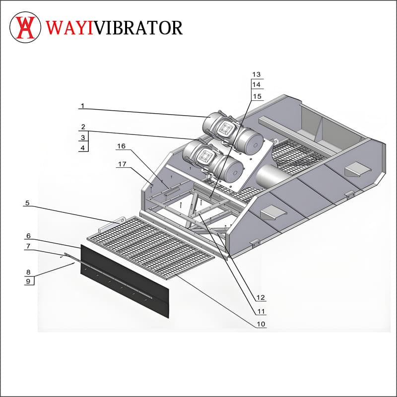 Electric furnace vibration feeder电炉振动加料机04.jpg