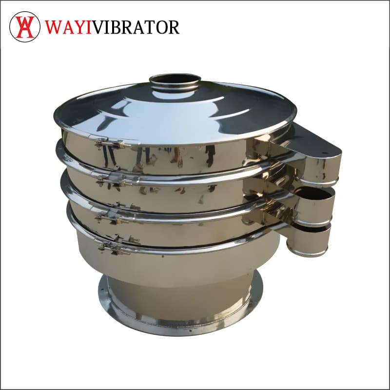 Stainless Steel Rotary Vibrating Flour Screen