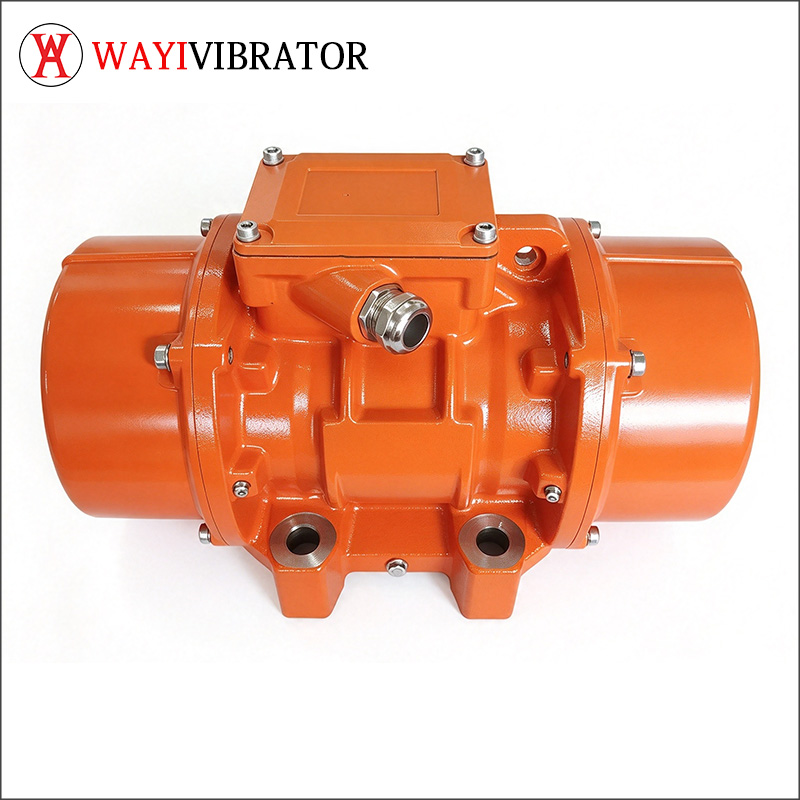 Replacement MVS1 3-1310-S90 Vibrator Motor | Shanghai WAYIVIBRATOR, 1.3kW, 3000RPM, 1270kg Exciting Force, IP66-7, F Class Insulation