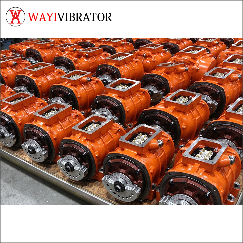 Replacement MVS1 3-1310-S90 Vibrator Motor | Shanghai WAYIVIBRATOR, 1.3kW, 3000RPM, 1270kg Exciting Force, IP66-7, F Class Insulation