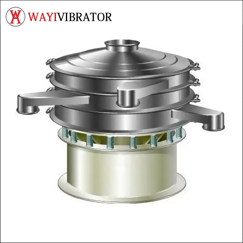 Features of rotary vibrating screen