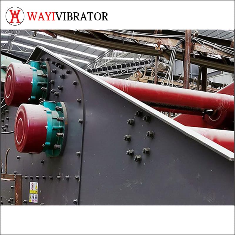 High quality and good price vibrator motor with flange for vibrating inclined screens