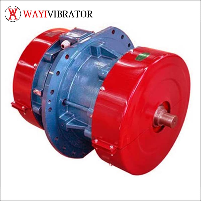 High quality and good price vibrator motor with flange for vibrating inclined screens