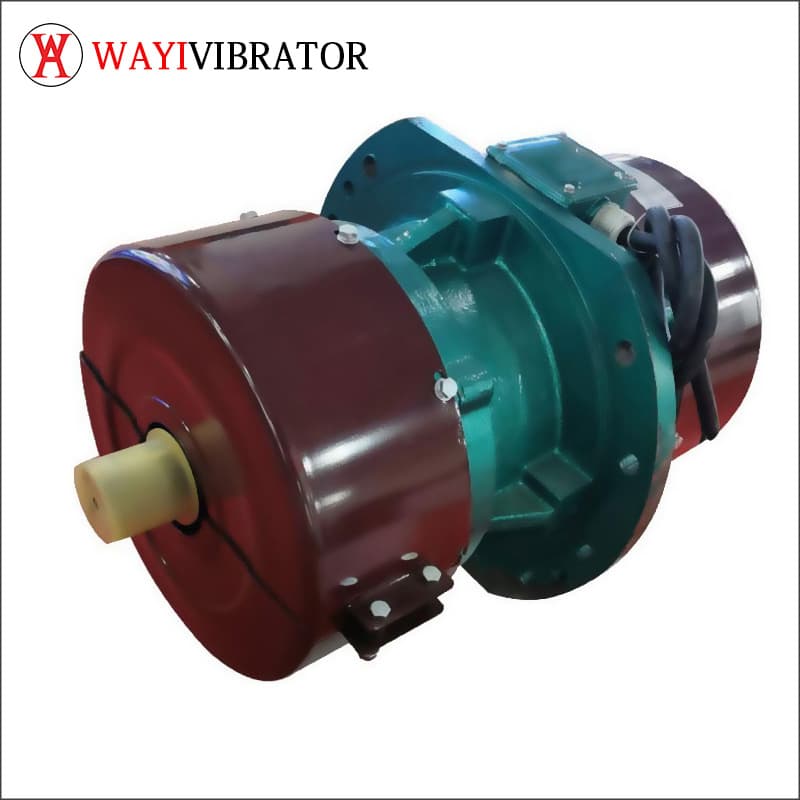 High quality and good price vibrator motor with flange for vibrating inclined screens
