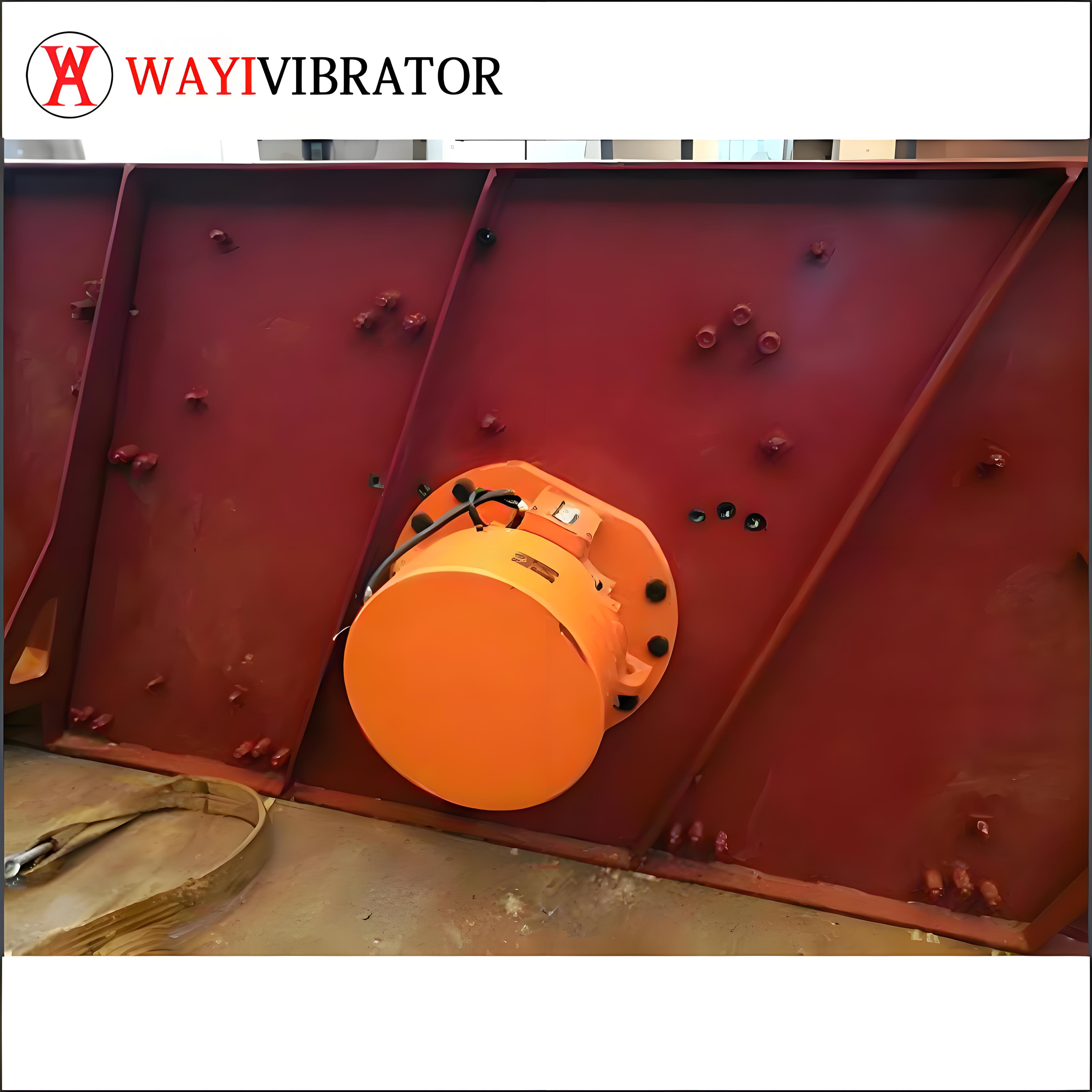 High quality and good price vibrator motor with flange for vibrating inclined screens