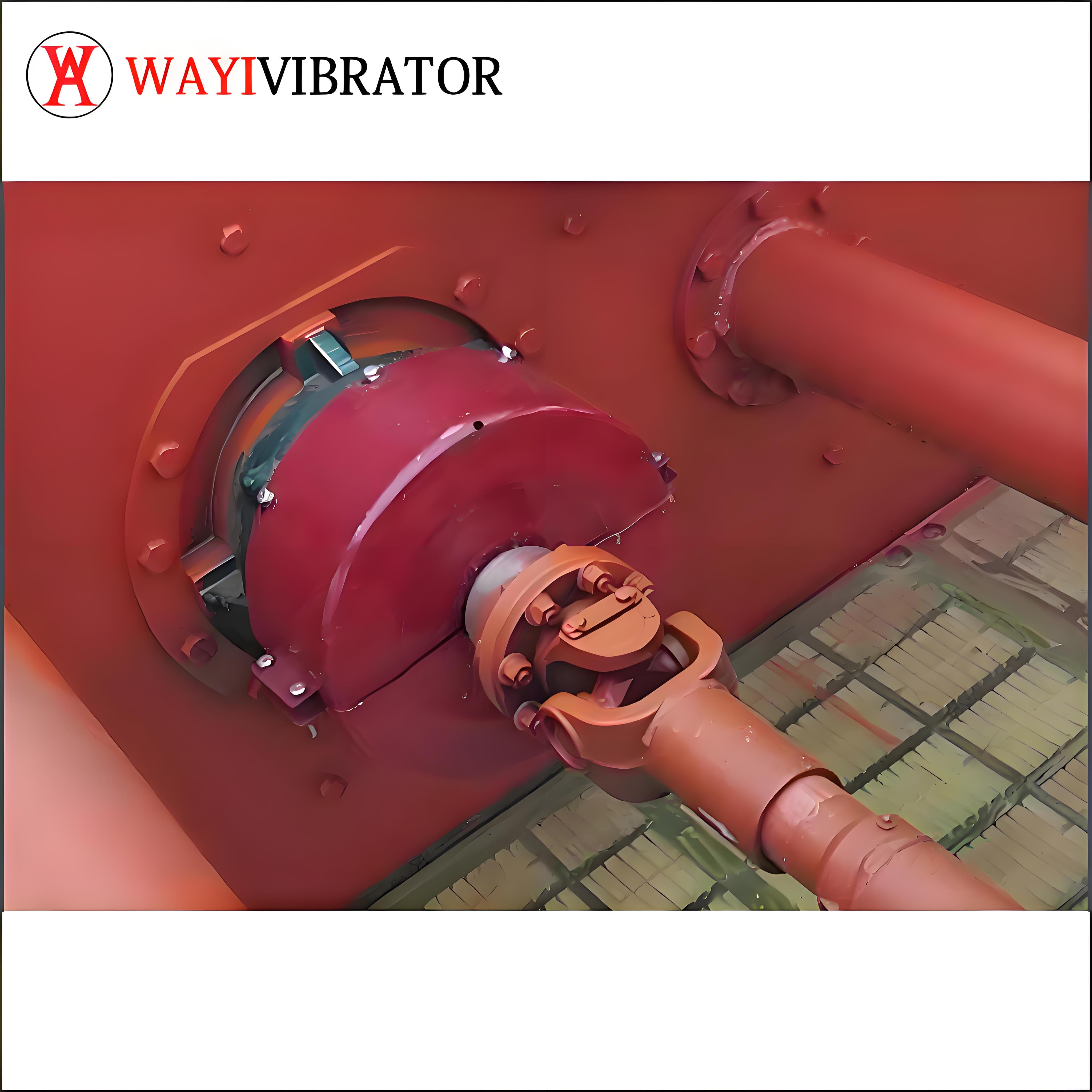 High quality and good price vibrator motor with flange for vibrating inclined screens