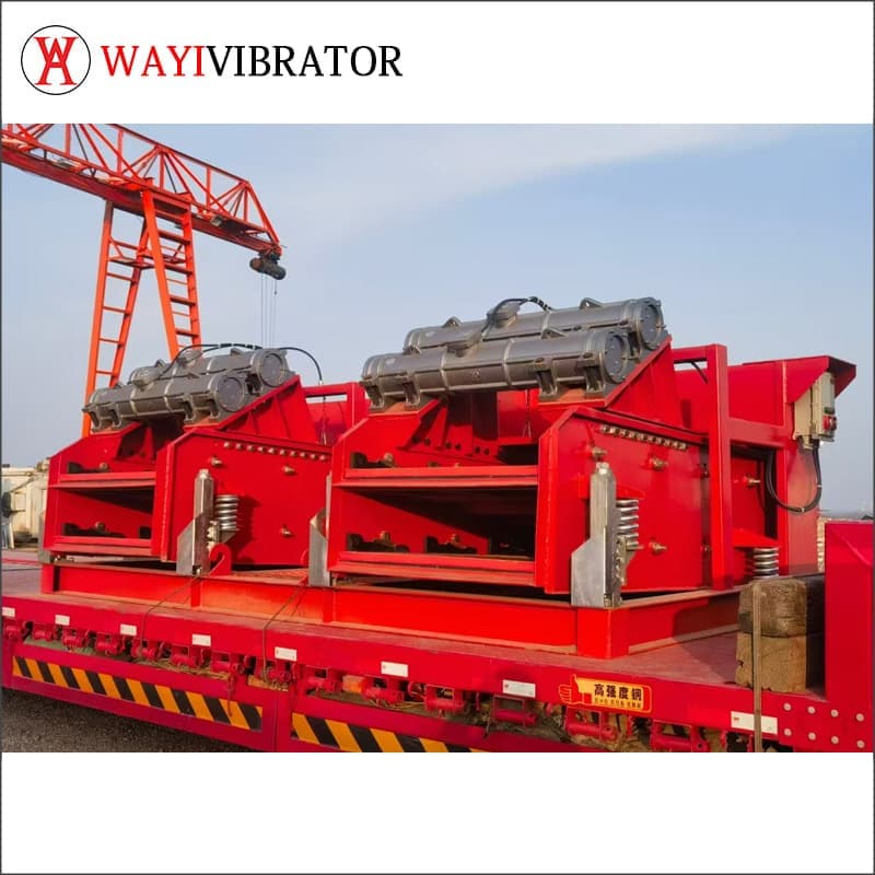 To replace Derrick Super G vibratory motors with customized vibrator motors