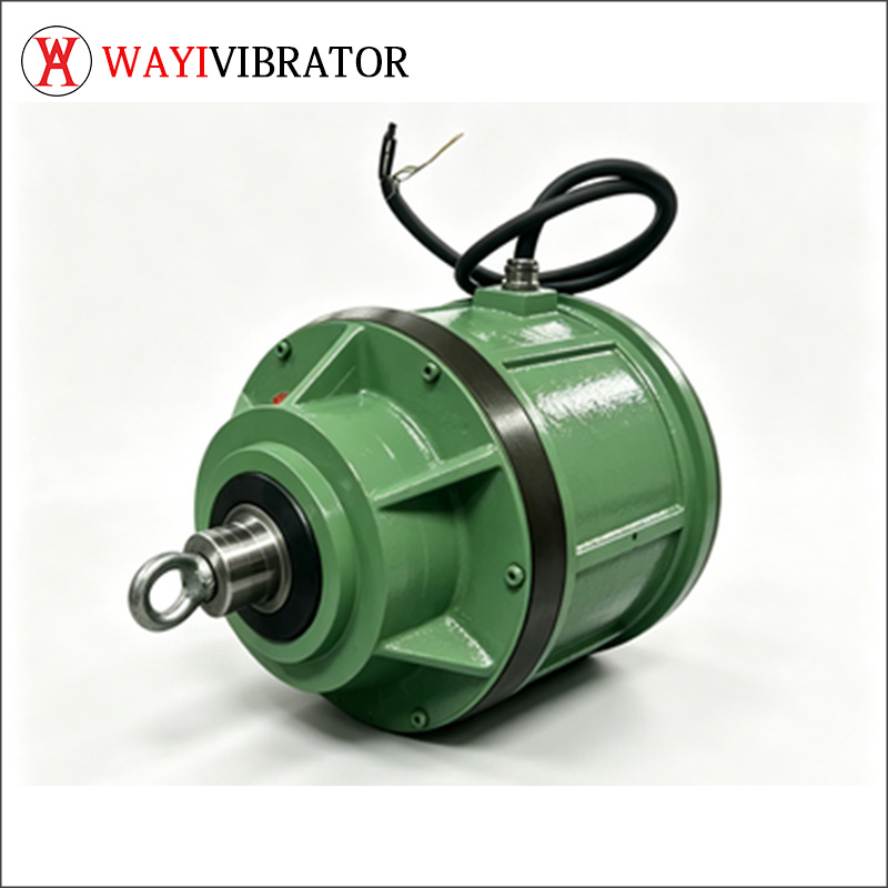 NFV-1.8-6 Vertical Flange Vibrator Motor for Circular Vibrating Screen | Max Ambient Temp 40°C